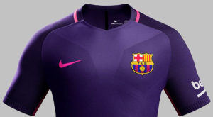 Pic: Barcelona reveal new purple and pink away kit by Nike