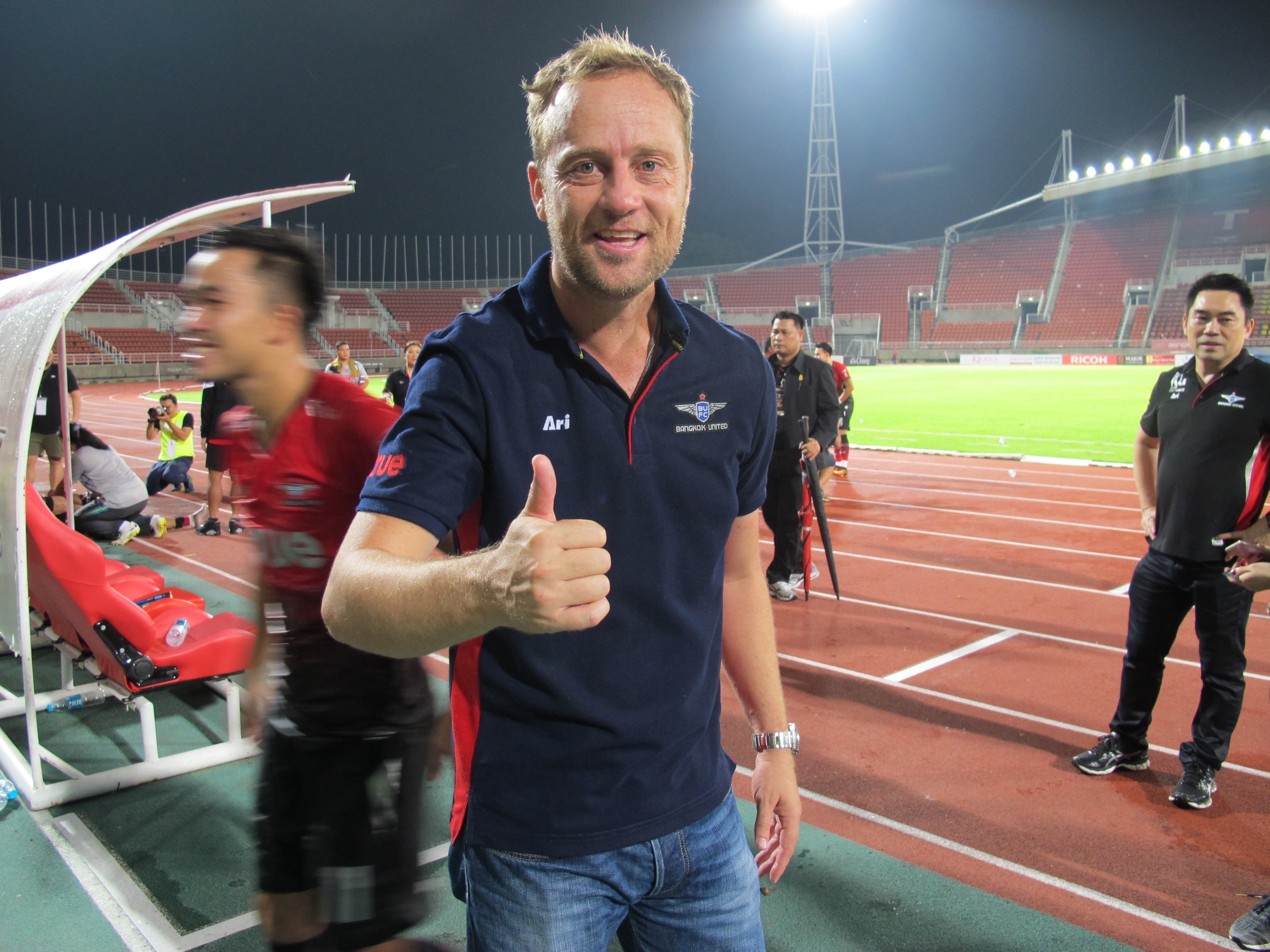 Bangkok United coach, Mano Pölking